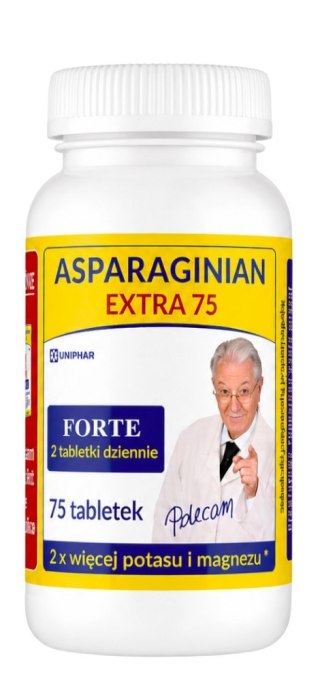 Asparaginian Extra Forte 75 tabl. UNIPHAR