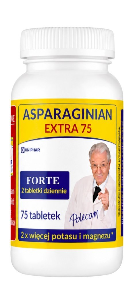 Asparaginian Extra Forte 75 tabl. UNIPHAR