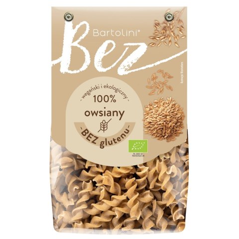 BARTOLINI Makaron owsiany BIO bezglutenowy świder 250g