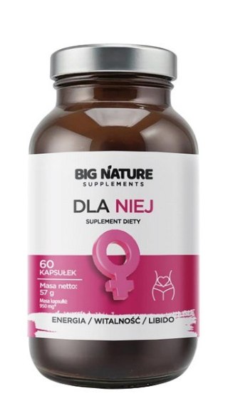 BIG NATURE Kapsułki Dla niej 60 kaps.