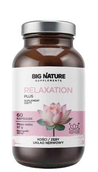 BIG NATURE Kapsułki Relaxation Plus 60 kaps.