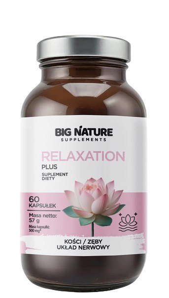 BIG NATURE Kapsułki Relaxation Plus 60 kaps.