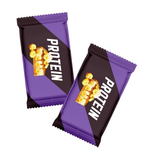 DOBRA KALORIA Mini batoniki PROTEINA z niskim IG o smaku banoffee + olej MCT 6x17g KUBARA