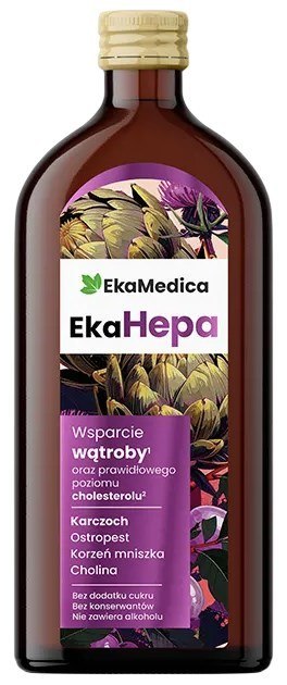 EkaMedica EkaHepa wsparcie wątroby 500ml