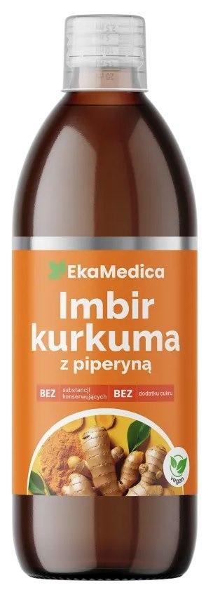 EkaMedica Imbir Kurkuma z piperyną 500ml