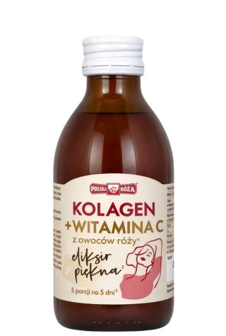 Eliksir piękna kolagen + witamina C napój 250ml POLSKA RÓŻA