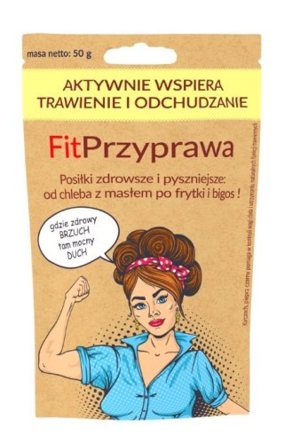 FIT PRZYPRAWA wspiera trawienie i odchudzanie 50g UNIPHAR