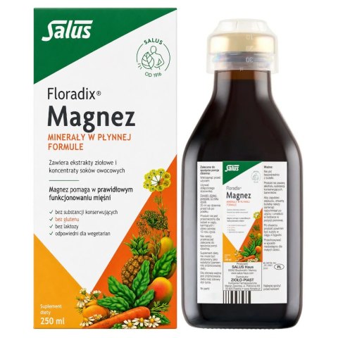FLORADIX Magnez płynna formuła magnezu 250ml SALUS