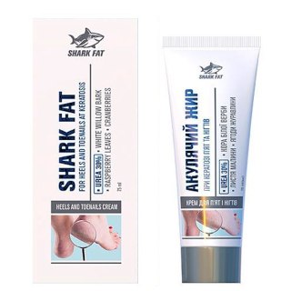 GOLDEN PHARM Tłuszcz rekina krem do pięt i paznokci z mocznikiem 30% 75ml