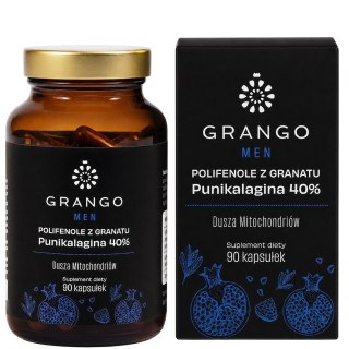 GRANGO MEN Polifenole z granatu punikalagina 40% 90 kaps.