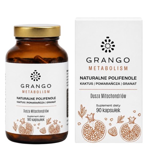 GRANGO METABOLISM Polifenole z granatu punikalagina 40% 90 kaps.