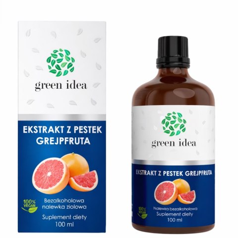 GREEN IDEA Ekstrakt z pestek grejpfruta nalewka bezalkoholowa 100ml