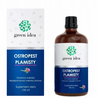 GREEN IDEA Ostropest plamisty nalewka bezalkoholowa 100ml