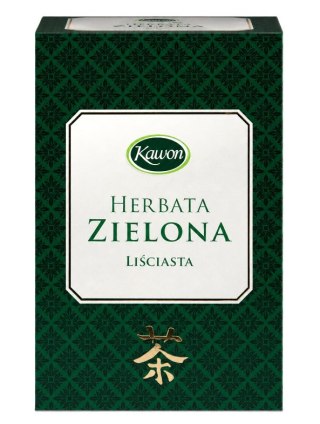 Herbata zielona liściasta 80g KAWON