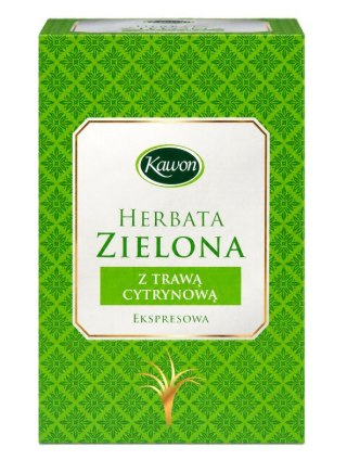 Herbata zielona z trawą cytrynową 20*2g KAWON