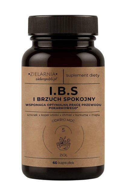 I.B.S I BRZUCH SPOKOJNY 60 kaps. ZIELARZPOLSKI.PL