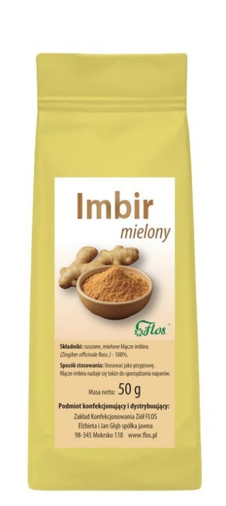 Imbir mielony 50g FLOS