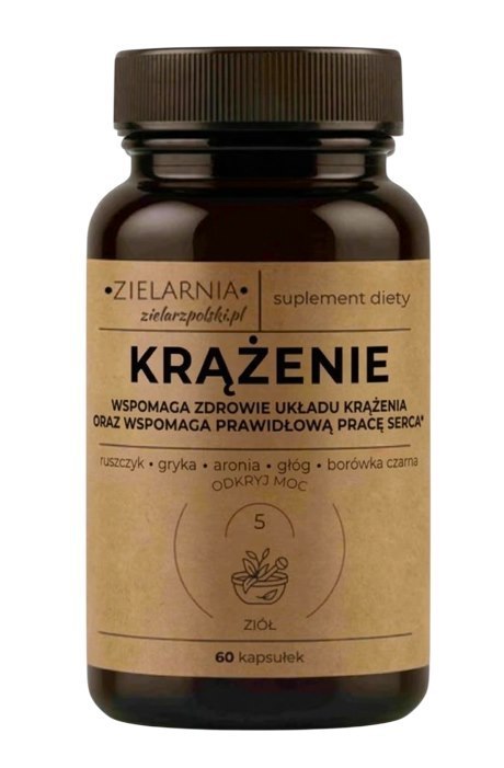 KRĄŻENIE 60 kaps. ZIELARZPOLSKI.PL