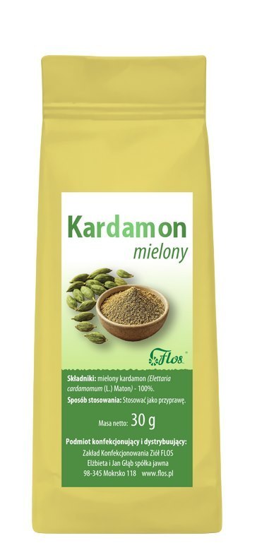 Kardamon mielony 30g FLOS