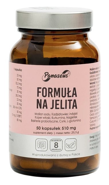 PANASEUS Formuła na Jelita - 50 kaps. YANGO