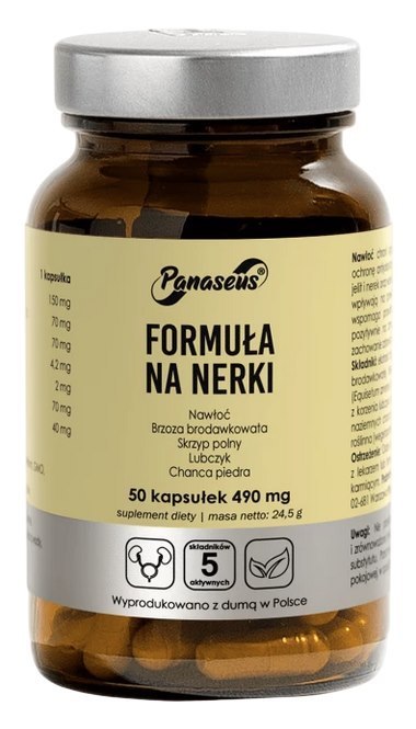 PANASEUS Formuła na Nerki - 50 kaps. YANGO