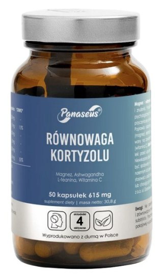 PANASEUS Równowaga kortyzolu - 50 kaps. YANGO