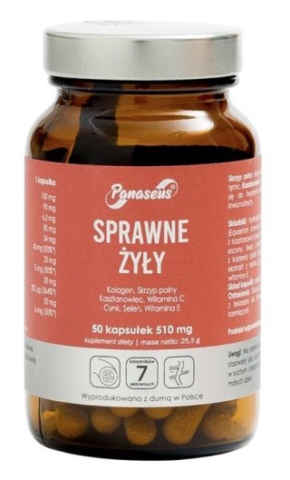 PANASEUS Sprawne żyły - 50 kaps. YANGO