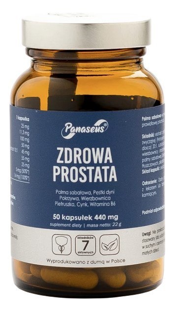 PANASEUS Zdrowa prostata - 50 kaps. YANGO