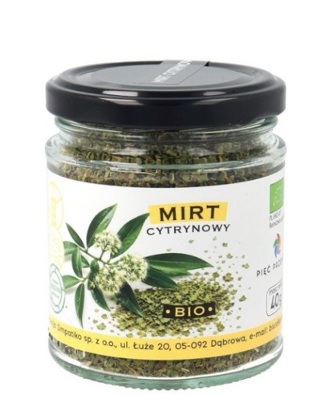 PIĘĆ PRZEMIAN Mirt cytrynowy bezglutenowy BIO 40g