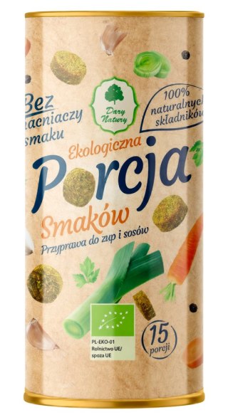 Porcja smaków przyprawa do zup i sosów BIO 120g (15 porcji) DARY NATURY