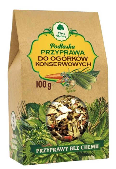 Przyprawa do ogórków konserwowych 100g DARY NATURY