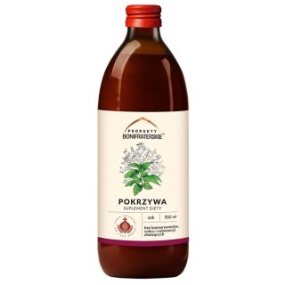 Sok z Pokrzywy 500ml PRODUKTY BONIFRATERSKIE