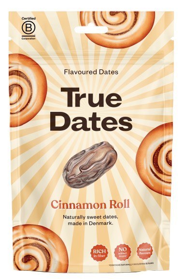 TRUE DATES Cinnamon Roll 100g - daktyle o smaku cynamonki