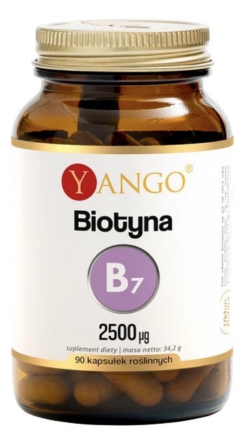 YANGO Biotyna - witamina B7 2500mcg, 90 kaps.