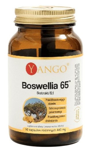 YANGO Boswellia 65 - ekstrakt 15:1 370mg, 90 kaps.