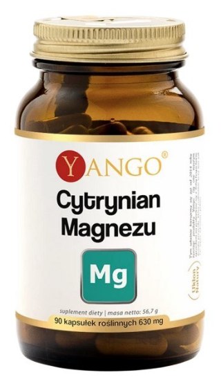 YANGO Cytrynian magnezu 540mg, 90 kaps.