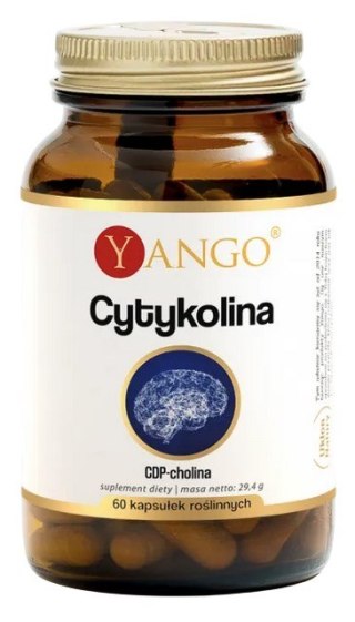 YANGO Cytykolina CDP-cholina 250mg, 60 kaps.
