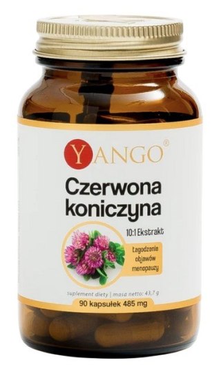 YANGO Czerwona koniczyna - ekstrakt 10:1 395mg, 90 kaps.