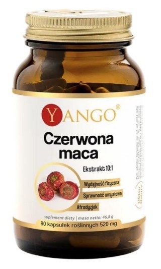 YANGO Czerwona maca - ekstrakt 10:1 90 kaps.