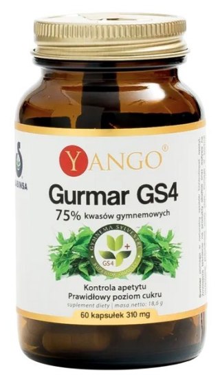 YANGO Gurmar GS4 ekstrakt 220mg, 60 kaps.