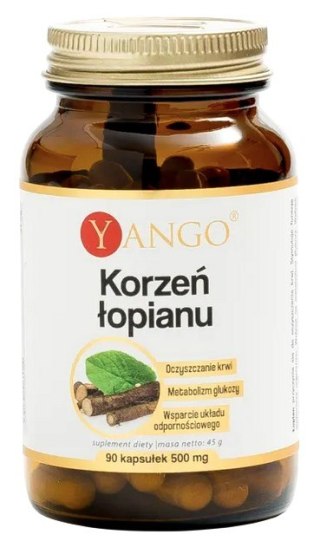 YANGO Korzeń łopianu - ekstrakt 410mg, 90 kaps.