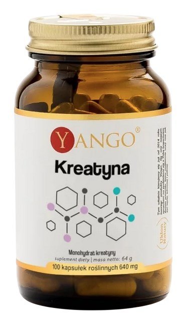 YANGO Kreatyna 482mg, 100 kaps.