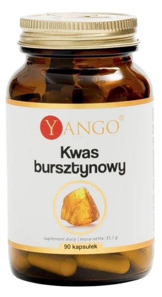 YANGO Kwas bursztynowy 40mg, 90 kaps.
