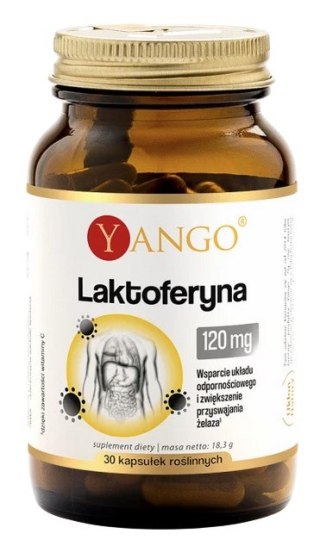 YANGO Laktoferyna - 120 mg - 30 kaps.