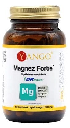 YANGO Magnez Forte 800mg, 60 kaps.