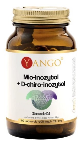 YANGO Mio-inozytol + D-chiro-inozytol - 100 kaps.