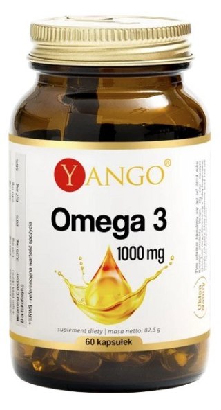YANGO Omega 3 - 1000 mg - 60 kaps.