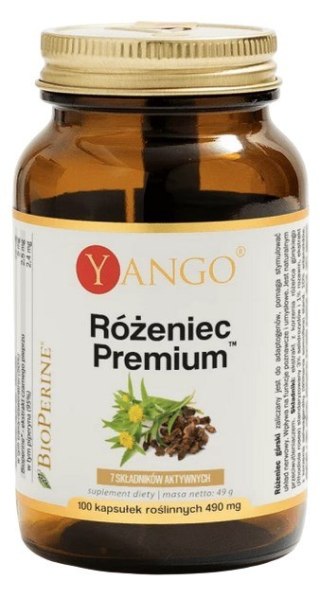 YANGO Różeniec Premium - 100 kaps.