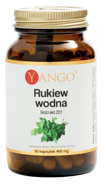 YANGO Rukiew Wodna ekstrakt 20:1 250mg, 90 kaps.
