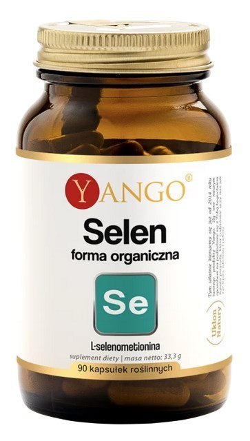 YANGO Selen forma organiczna 100mcg, 90 kaps.